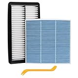 Ryvclim Engine Air Filter&Cabin Air Filter Combo Pack-Compatible with Honda Odyssey V6 3.5L 2018-2025/Acura TLX 2021-2025 L4 2.0L-CF11182&CA12061