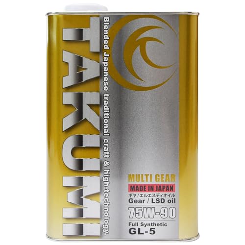 TAKUMI���[�^�[�I�C�� �M�A�I�C�� 75W-90 2L FF�� LSD�Ή� 4�փM�A�E�f�t�I�C�� GL-5 ���w������ MULTI GEAR
