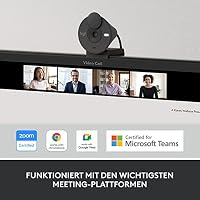 Logitech Brio 300 Full HD-Webcam mit Sichtschutz, Mikrofon mit Rauschunterdrückung, USB-C, Zertifiziert für Zoom, Microsoft Teams, Google Meet, Streaming, Automatische Lichtkorrektur - Graphit – Ansicht 7