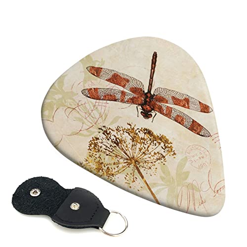 Dragonfly Bee Lot de 6 médiators pour guitare acoustique, guitare électrique, basse, ukulélé – fins, moyens et épais - Les Beatles, Paul McCartney, John Lennon, RIngo Starr, George Harrison Dragonfly Bee Lot de 6 médiators pour guitare acoustique, guitare électrique, basse, ukulélé - fins, moyens et épais