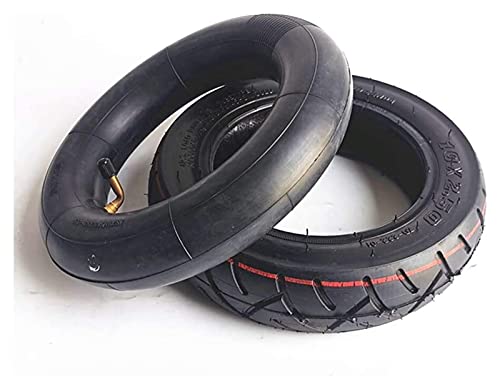 Neumáticos de Pedal Neumáticos para Patinete eléctrico, Neumáticos Antideslizantes Resistentes al Desgaste de 10 Pulgadas, Neumáticos Interiores de Caucho de butilo Engrosado 10x2.50/3.00-4