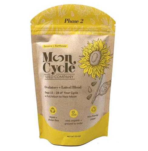 Moon Cycle Seed Company Seed Cycling Ovulatory and Luteal