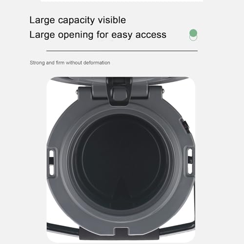 Huxibai Portátil | Recipiente Aislante para Alimentos | Dispensador de Bebidas Calientes,para Acampada Senderismo Playa Pícnic Deportes y Viajes - imagen 6