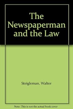Hardcover The Newspaperman and the Law Book