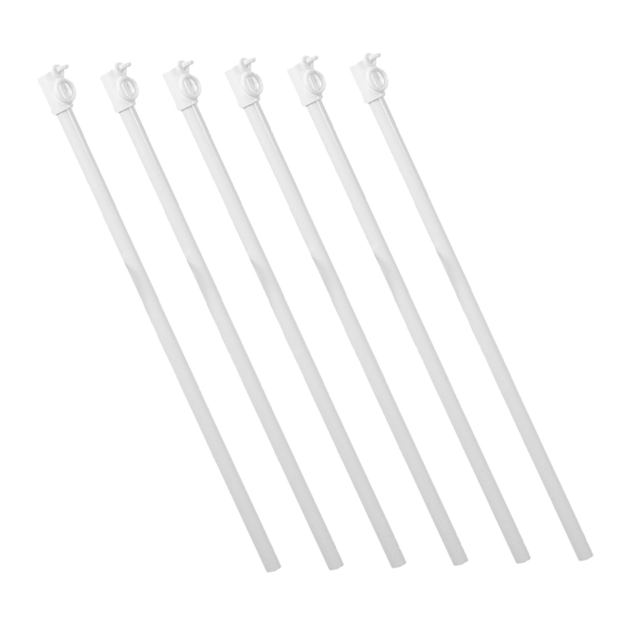 HANABASS 6pcs Portable Lantern Handles Sturdy Lantern Poles Comfortable Grip for Festivals and Decorations