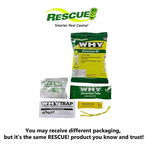 Rescue! BCI077915-X8 Non-Toxic Wasp, Hornet, Yellowjacket Trap (Why Trap) Attractant Refill thumb #4