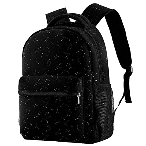 Sac à dos galaxie campus de 6 pièces avec porte-bouteille pour fille et garçon