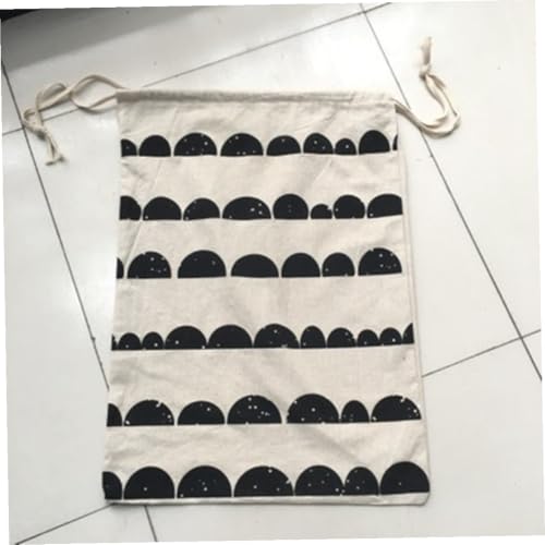 Bolsas de algodón resistentes al desgarro pack de 2 fundas protectoras transpirables con cordón 2