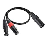 El cable XLR DMX de 5 pines se utiliza conector de alta calidad, con carcasa de aleación de zinc de alta resistencia, garantiza una conexión resistente, fácil de conectar y desenchufar. No estropeará tu programa debido a conexiones de cable sueltas y conexiones deficientes.