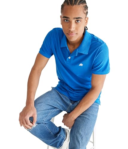 Image of Aeropostale Men's Aero Uniform Polo Short Sleeve