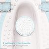 HoMedics Luxury Foot Spa, Pediluvio Massaggiatore Piedi con Idromassaggio, Funzione Mantenimento Acqua Calda, Testine Massaggianti, Pietra Pomice e Rulli Massaggianti Inclusi, Taglia Max: 47
