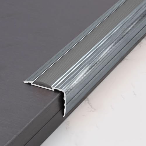 �A���~��L���^�K�i������ �����R�[�i�[�J�o�[ �g�����W�V�����X�g���b�v ����~�߃X�e�b�v �K�i�G�b�W�J�o�[ �����E���O�K�i�p ���փ|�[�`(Gray,110cm/43in)