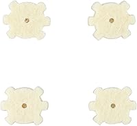 Vista 2 de . 223/5.56 .300 Almohadillas de limpieza de cámara de lana opaca con adaptador de montaje de varilla