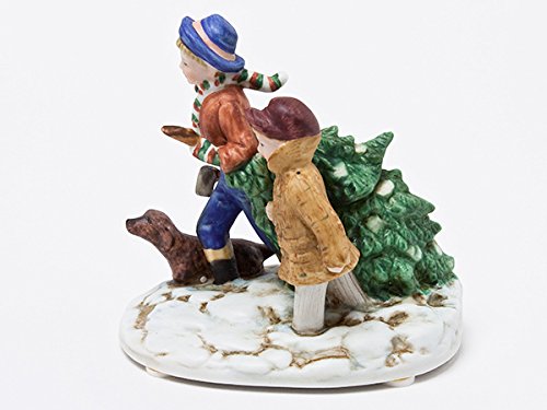 Amazon.co.jp: ノーマンロックウェル 陶器人形「Bringing Home the 