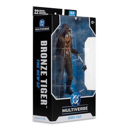 McFarlane Toys- DC Multiverse Bronze Tiger (The New 52) 7in Action Figure by McFarlane Toys - Used condition - Image 5