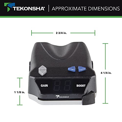 Tekonsha 8508220 Brake-Evn, Proportional Brake Controller For Trailers With 1-4 Axles, Black #TOP1