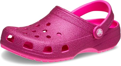 Crocs Unisex Classic Clog - Glitter Pink Crush Men 9...