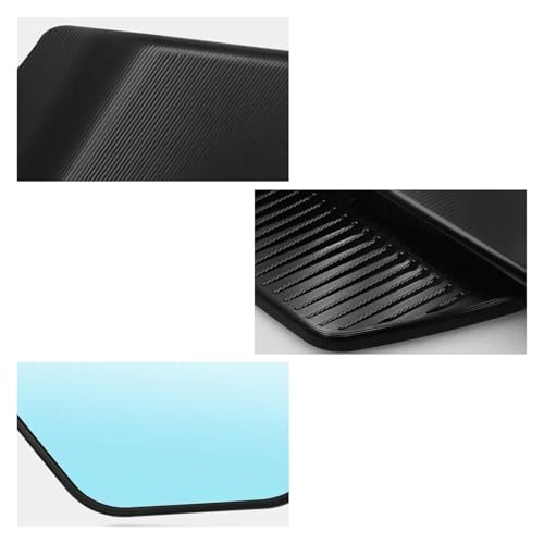 Espejo de motocicleta modificado retrovisor giratorio para ala de viento 6