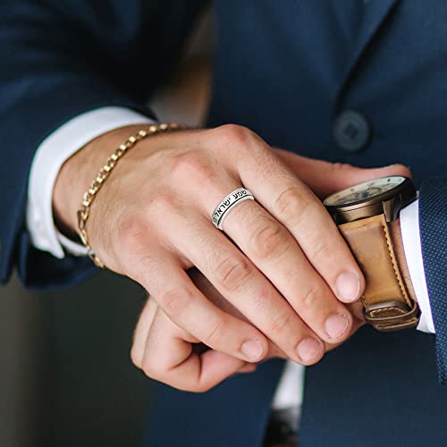 925 Sterling Silver Spinner Ring, Jewish Shema, Israeli Kabbalah Blessing Ring Rare Jewelry4