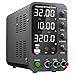 Jesverty DC Power Supply Variable, 0-32V 0-10A Switching Bench Power Supply with 20W USB & Type-C Quick-Charge, Encoder Corase & Fine Adjustment Knob, Output Switch, 4-Digit LED Display - SPS-3010V