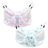 Lit suspendu pour hamster – ce hamac confortable sert de cachette ou de lit douillet pour vos petits animaux de compagnie
