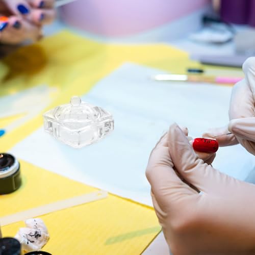 Set 2 Cubetas de Acrílico para Manicura con Tapa miniatura 5