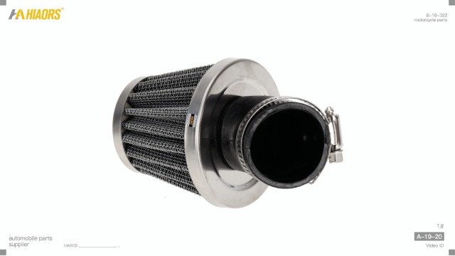 HIAORS Go Kart Filtre à Air En Caoutchouc Courbé Pour NST SunL Kazuma Baja 50cc 70cc Coolster 110cc 125cc Atv Xr50 Crf50 CRF80F XR50R Dirt Pit Bike Scooter 35 Mm