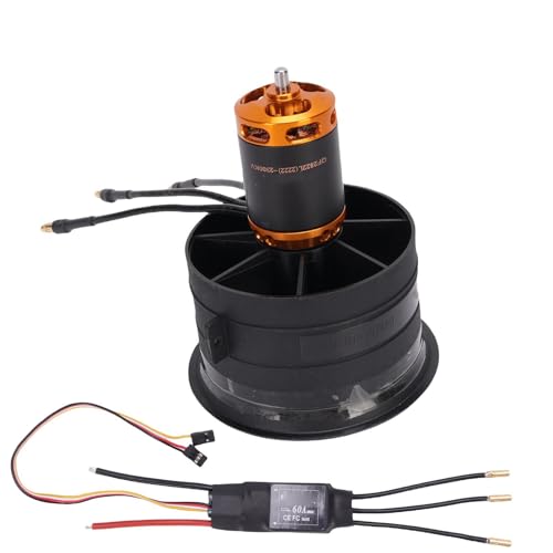 Motor de 2300 KV con 1900 g de empuje potente regulable de 44 mm 3