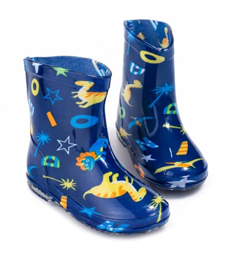 Bold N Elegant Kids Waterproof Rain Boots for Boys n Girls, Anti-...