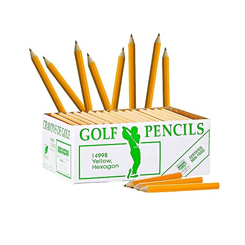 Pencils, 2 HB soft, Pre-Sharpened, Yellow, 144 Count (Your Choice)