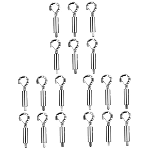 Gatuida 18pcs Gancho y Ojal Tensores de Cable para Tensado de Cuerda miniatura 1