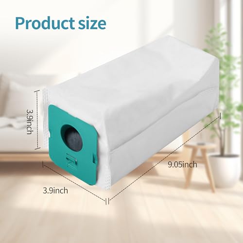 12 Stück Staubsauger Beutel für Samsung Bespoke Jet VCA-ADB95,Ersatzteil-Filterbeutel-Set für Samsung Bespoke Jet VCA-ADB9 Akku-Staubsauger