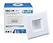 NICOR Lighting 3 inch White Square LED Recessed Downlight in 4000K (DQR3-10-120-4K-WH-BF)