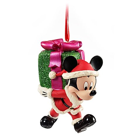 Père Noël Mickey Mouse ornement idée cadeau fêtes de fin d'année