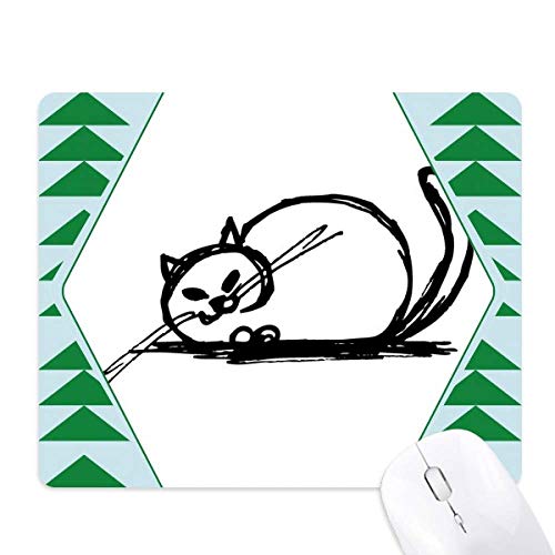 Tapis de souris green pine tree pour un espace télétravail inspirant
