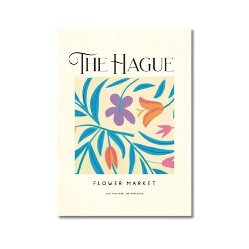 Tableau déco moderne affiche fleurs pour relooker un salon terne