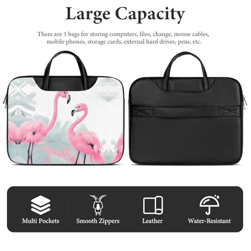 Maletín para portátil 17 pulgadas impermeable estilo flamenco miniatura 5