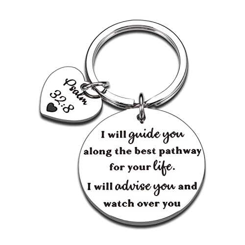 Religious Christian Gifts Bible Verse Keychain Accessories For Women Men Friends Christmas Easter Birthday Graduation Angel Communion Gift For Him Her Son Daughter Teen Boys Girls Kid Children #TOP11