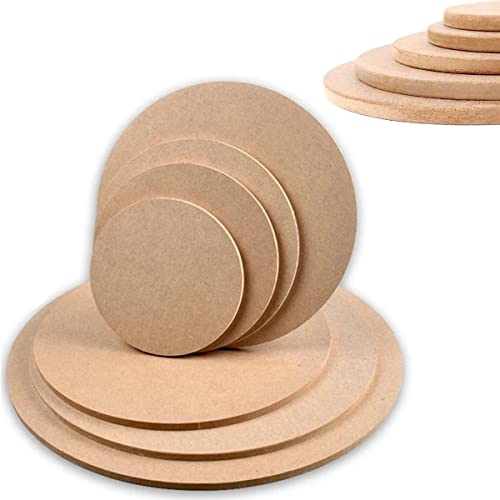 7 Pcs Pottery Supplies Round Ceramic Art Drying Board Holding Clay Board Balanced Bat Pottery Tools For Spinning Clay Making Ceramic #TOP14
