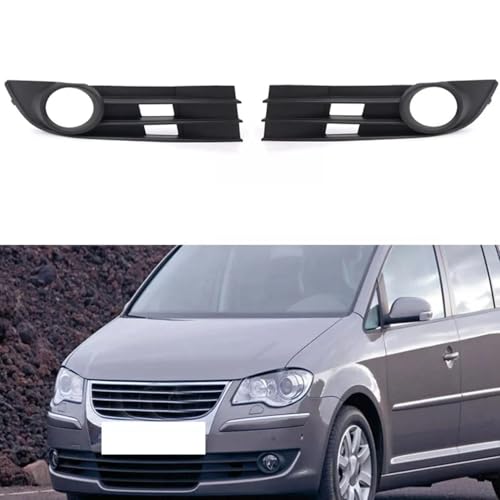 Rejilla luz antiniebla delantera VW Touran 2007-2010 cubierta parachoques con orificio de faro 5
