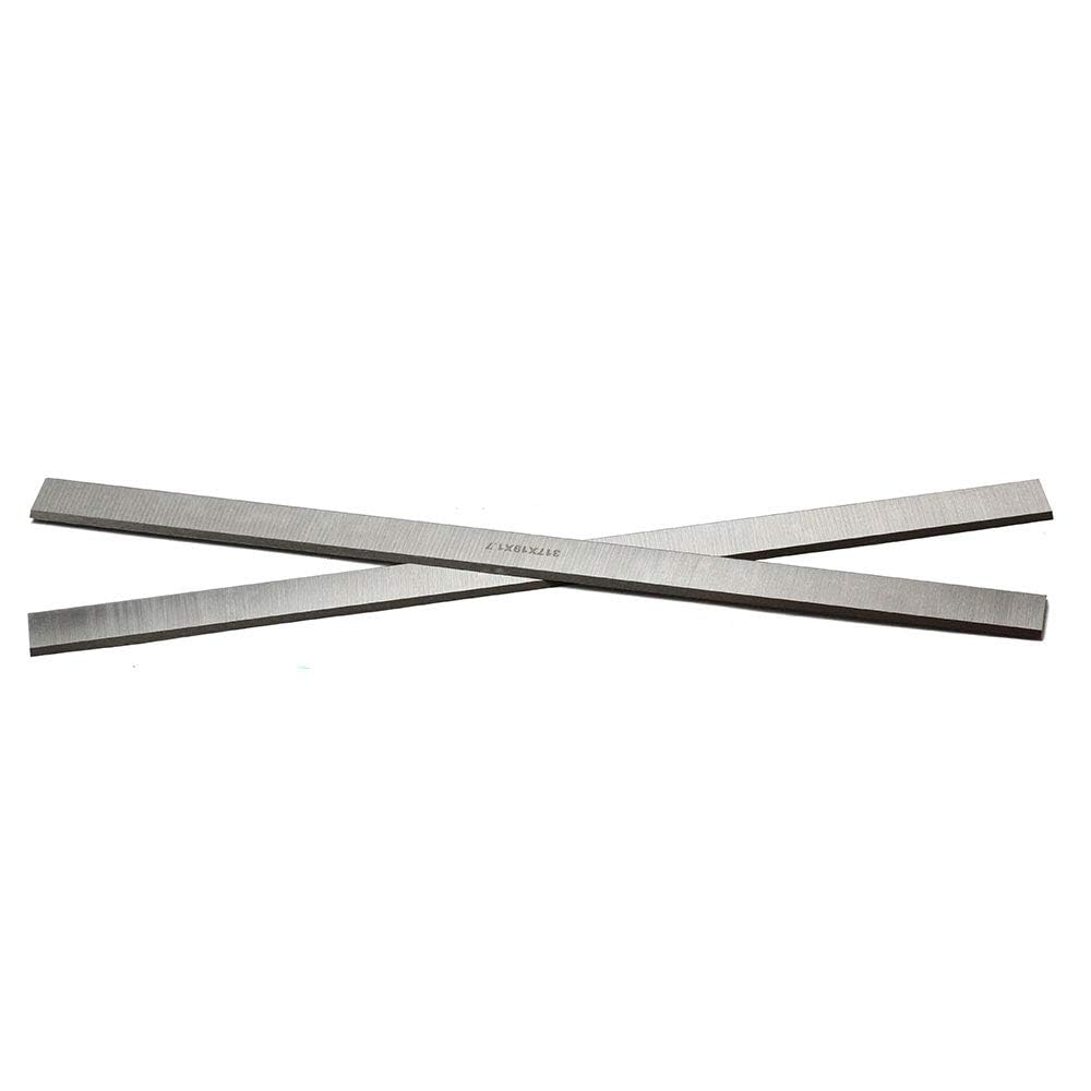 OSCARBIDE 12-1/2" HSS Planer Blades 2-Piece for Delta 22-540/22-547 | Compatible with TP300 | 2 Reversible Cutting Edges | Heat-Treated HSS | Precision Ground | Smooth Finish | Long Tool Life