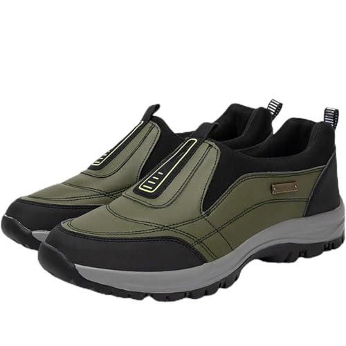 Enjerr Orthopedic Balance Shoes Men for Balance, Ideacloth Shoes for Men, Non-Slip Breathable Lightweight Sneakers, Men's Waterproof Hiking for Outdoor Trekking Walking Casual