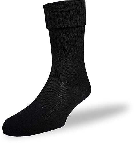 RC. ROYAL CLASS Women Calf Length Towel Terry Thick Woolen Winter Wear Socks, Cushioned Warm Thermal Socks For Women (Pack of 3 Pairs)