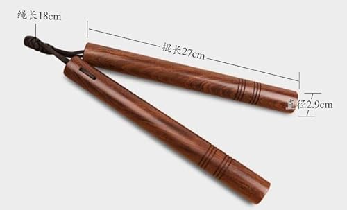 JUNWEI フォームトレーニングヌンチャク 黒檀モデル