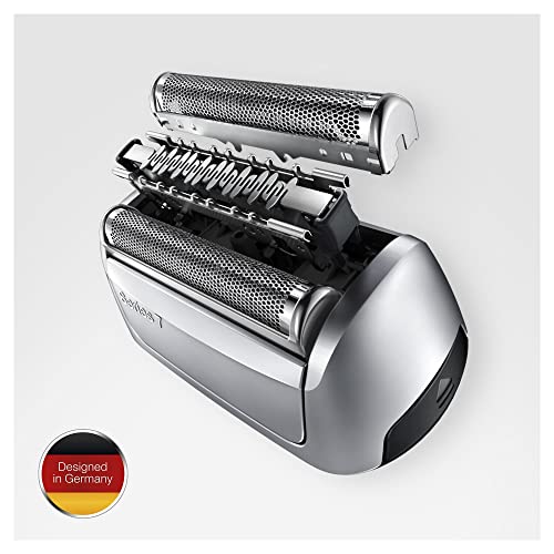 Braun Series 7 Elektrorasierer Scherkopf 70S – ORIGINAL Ersatzscherteil und Rasierer Zubehör vom Hersteller – Made in Germany, Kompatibel mit Braun Series 7 Rasierern – Silber, 1er Pack - Image 6