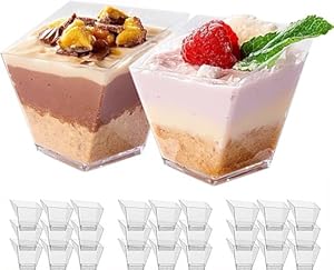MATANA Mini Dessertschalen 100er Set 70ml