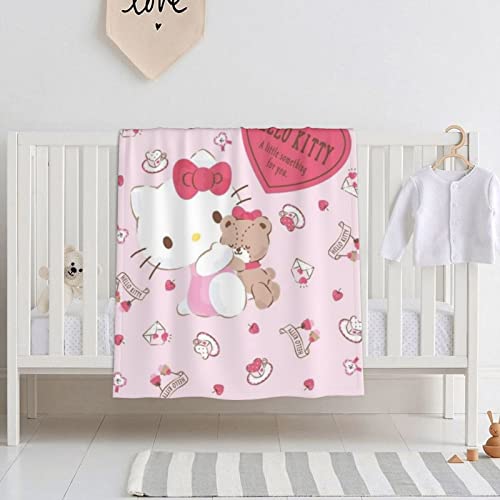 かわいい ハローキティ ひざ掛け タオルケット オフィス 暖かい ブランケット 毛布 秋冬 エアコン対策 お昼寝ケット キャンプ用品 子供 シングル 柔らかい 肌に優しい 赤ちゃん 旅行 Fipart 出張