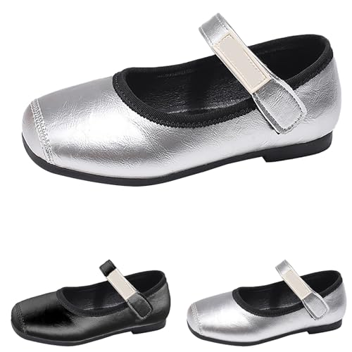 Girls Mary Jane Shoes Toddler Little Girls Dress Shoes Ballet Flat𝐬 for Wedding Part𝐲 School Slide Sandals for Kids
