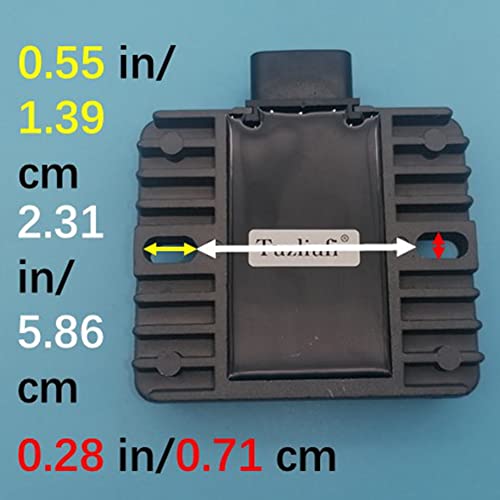 Tuzliufi Voltage Regulator Compatible With Arctic Cat Suzuki Can-Am Honda Mudpro Prowler Thundercat Tbx Trv Eiger King Quad Vinson Outlander Max 330 400 450 500 550 650 700 1000 Foreman Trx500 Z35 #TOP1