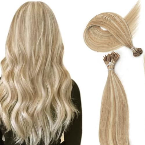 Boymia I Tip Hair Extensions Real Human Hair 20 Inch